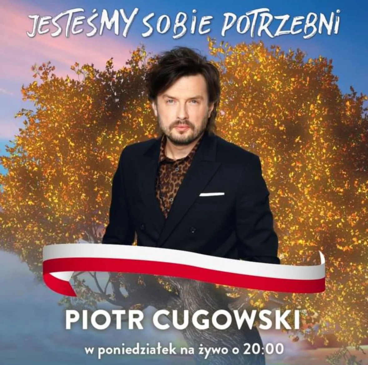 PIOTR CUGOWSKI W KONCERCIE NA RZECZ POWODZIAN